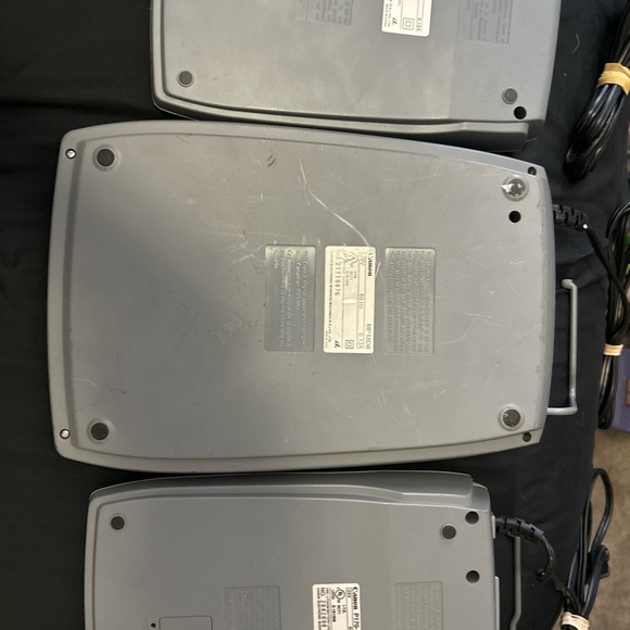 LOT OF 3 VINTAGE Electronic Printing Calculators Canon P170-DH & MP18DII - Picture 8 of 16